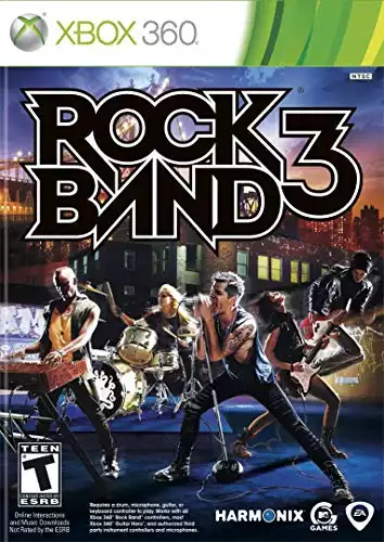 Rock Band 3 - Xbox 360 (Game) (Renewed)